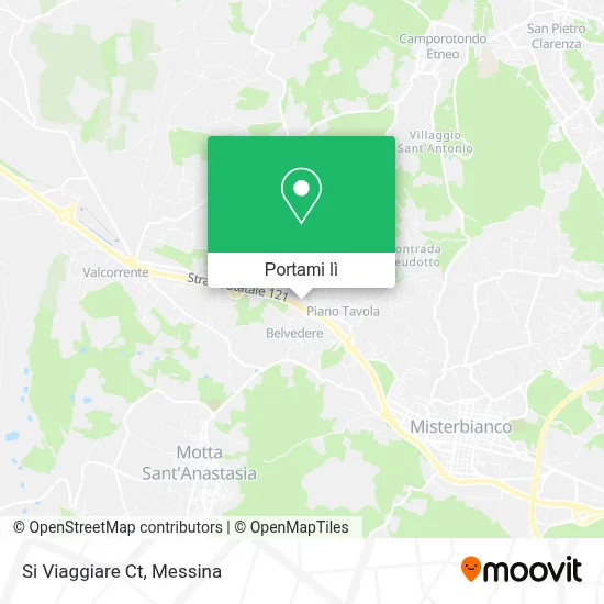 Mappa Si Viaggiare Ct