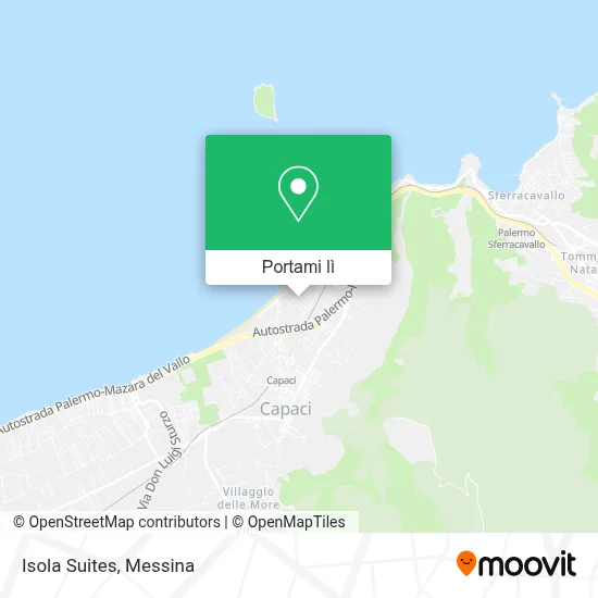 Mappa Isola Suites