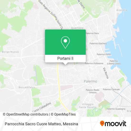 Mappa Parrocchia Sacro Cuore Matteo