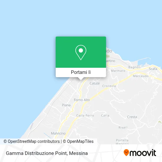 Mappa Gamma Distribuzione Point