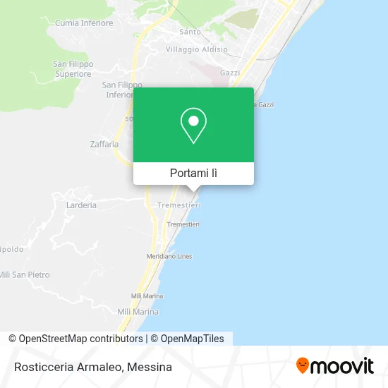 Mappa Rosticceria Armaleo