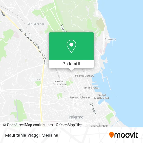 Mappa Mauritania Viaggi