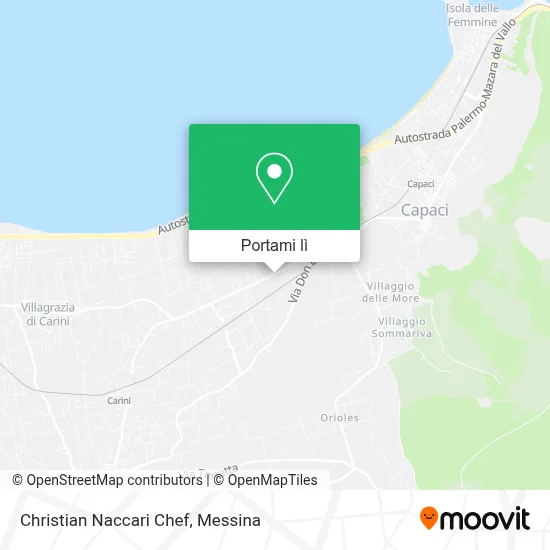 Mappa Christian Naccari Chef