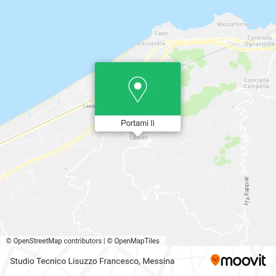 Mappa Studio Tecnico Lisuzzo Francesco