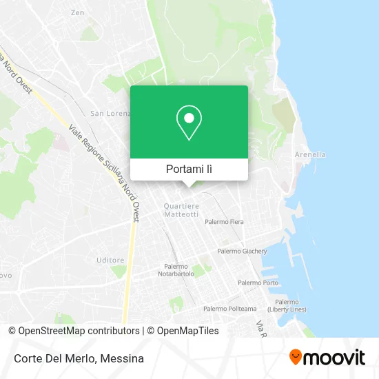 Mappa Corte Del Merlo
