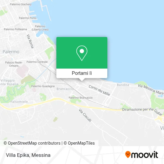 Mappa Villa Epika