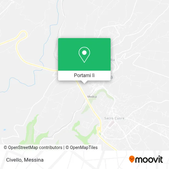 Mappa Civello