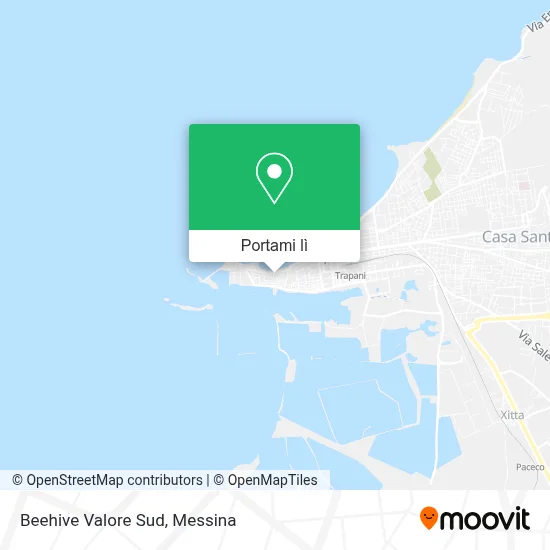 Mappa Beehive Valore Sud