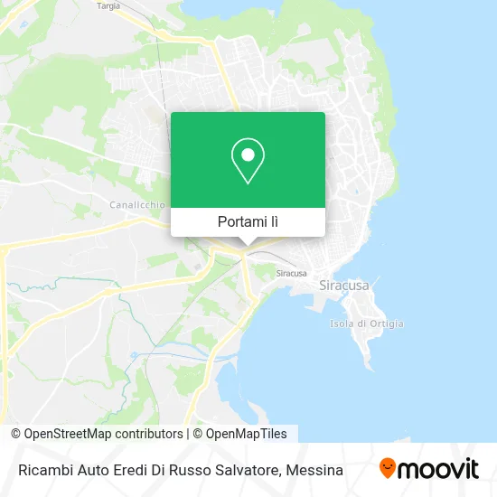 Mappa Ricambi Auto Eredi Di Russo Salvatore