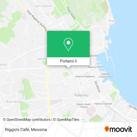 Mappa Riggio's Café