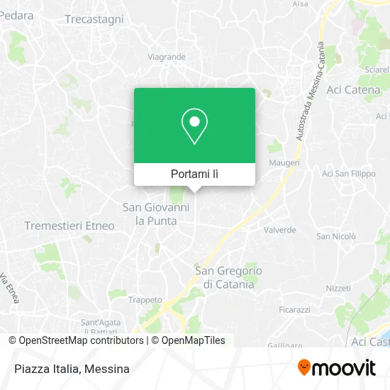Mappa Piazza Italia