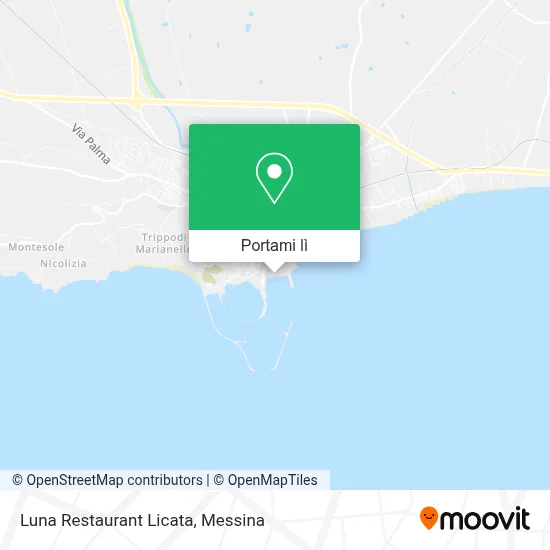 Mappa Luna Restaurant Licata