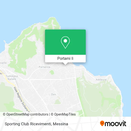 Mappa Sporting Club Ricevimenti