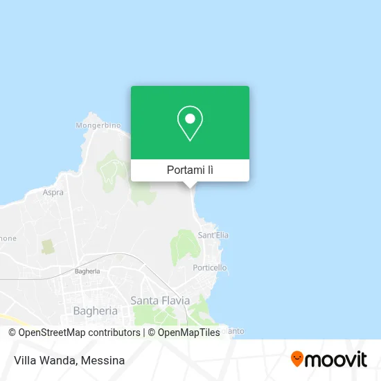 Mappa Villa Wanda