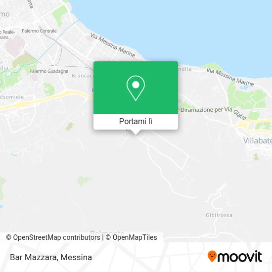 Mappa Bar Mazzara
