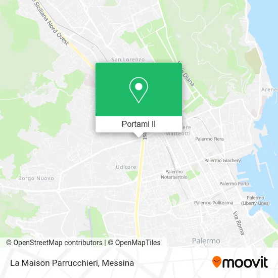 Mappa La Maison Parrucchieri