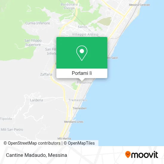 Mappa Cantine Madaudo