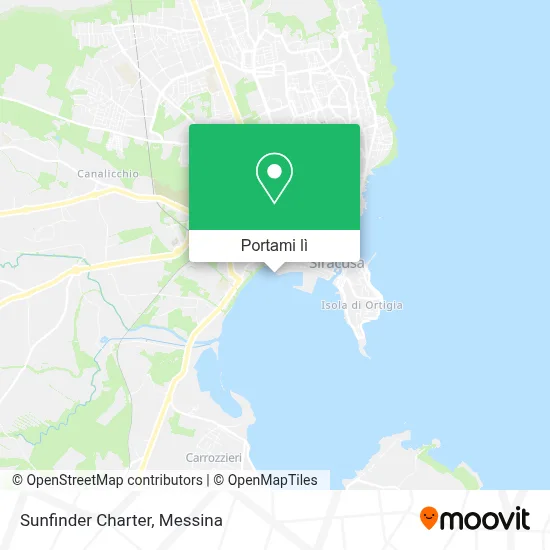 Mappa Sunfinder Charter
