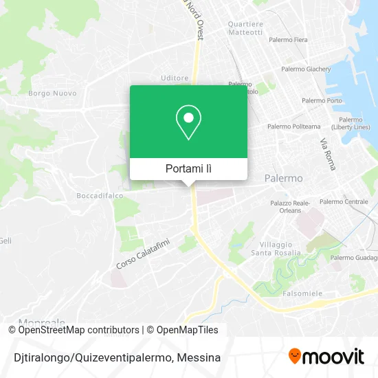 Mappa Djtiralongo/Quizeventipalermo