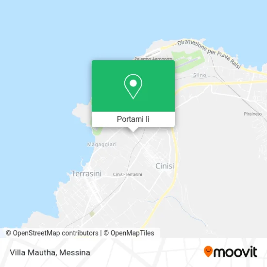 Mappa Villa Mautha