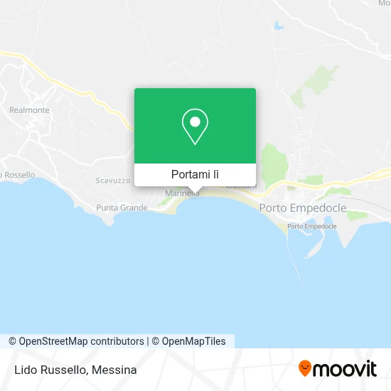 Mappa Lido Russello