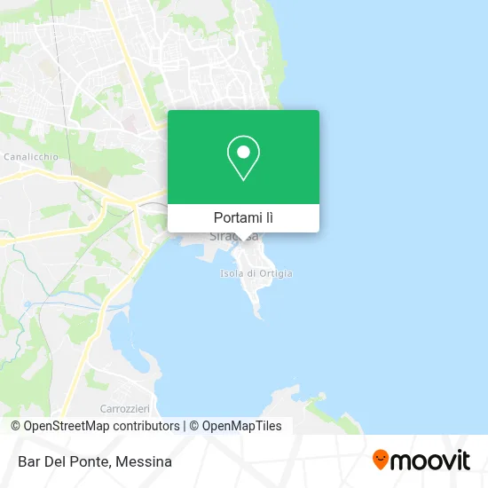 Mappa Bar Del Ponte