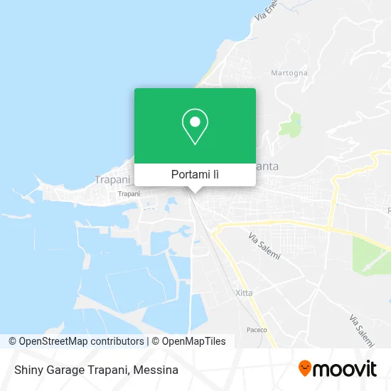 Mappa Shiny Garage Trapani