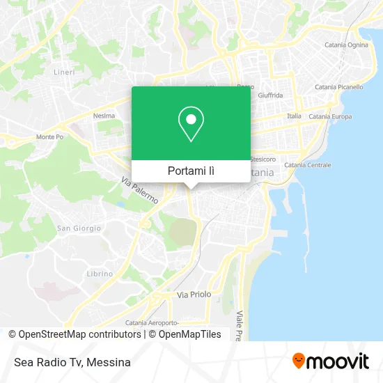 Mappa Sea Radio Tv