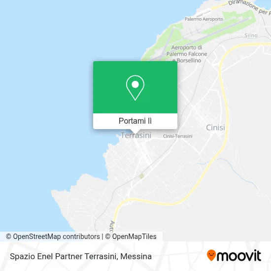 Mappa Spazio Enel Partner Terrasini