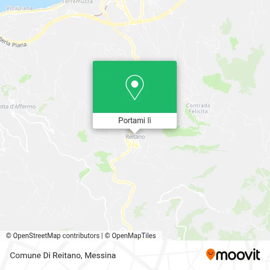 Mappa Comune Di Reitano