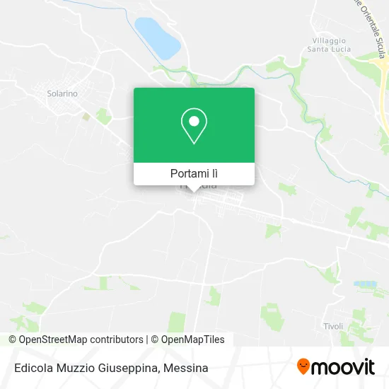 Mappa Edicola Muzzio Giuseppina