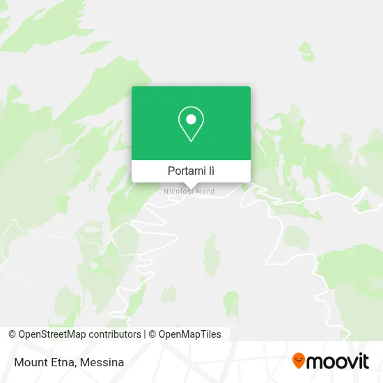 Mappa Mount Etna