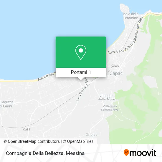 Mappa Compagnia Della Bellezza