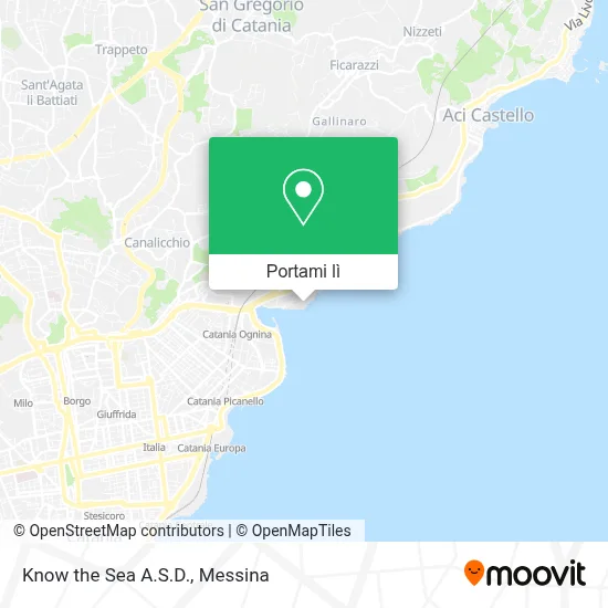 Mappa Know the Sea A.S.D.