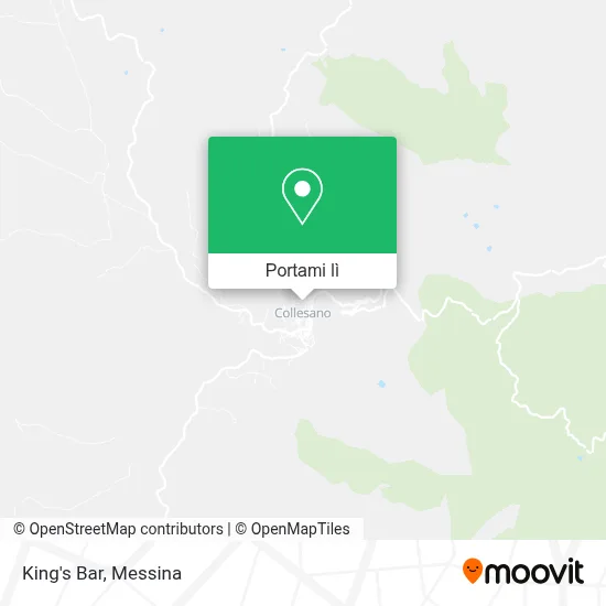 Mappa King's Bar