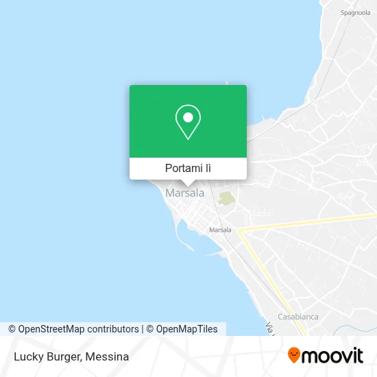 Mappa Lucky Burger