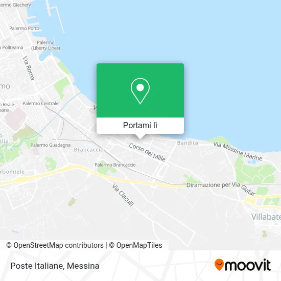 Mappa Poste Italiane