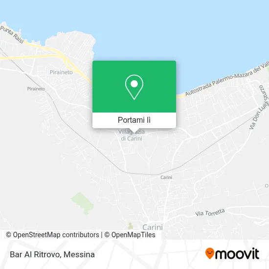 Mappa Bar Al Ritrovo