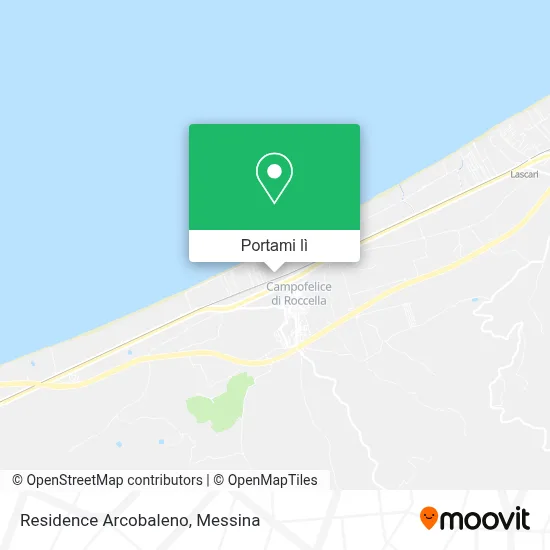 Mappa Residence Arcobaleno