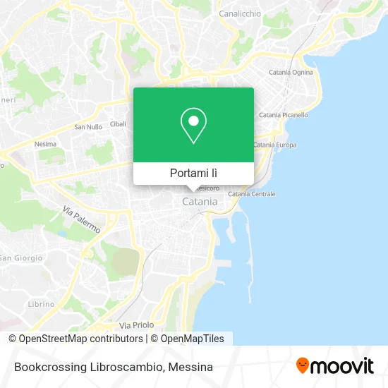Mappa Bookcrossing Libroscambio