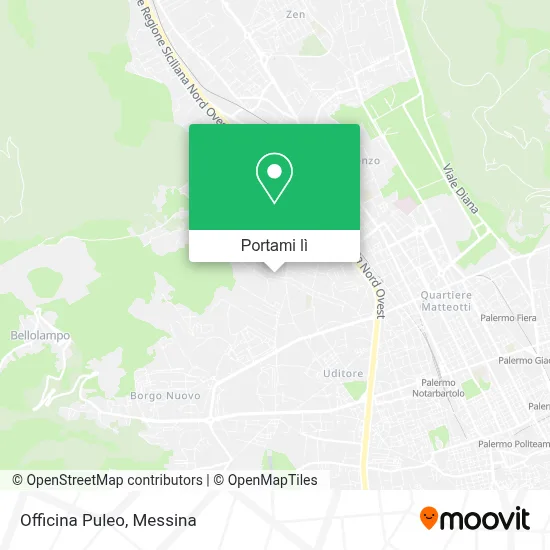 Mappa Officina Puleo