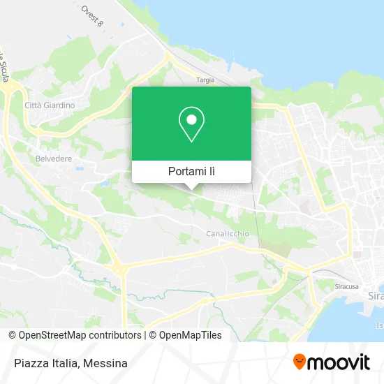 Mappa Piazza Italia