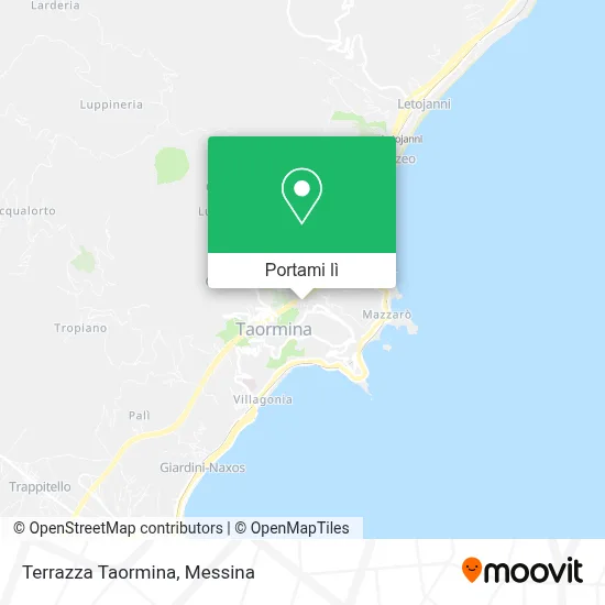 Mappa Terrazza Taormina