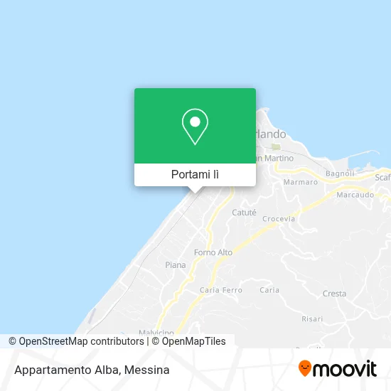Mappa Appartamento Alba