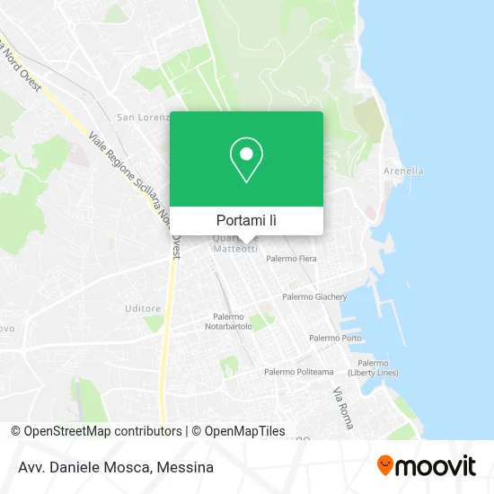 Mappa Avv. Daniele Mosca