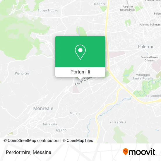 Mappa Perdormire