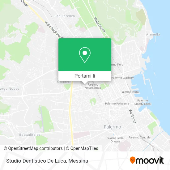 Mappa Studio Dentistico De Luca