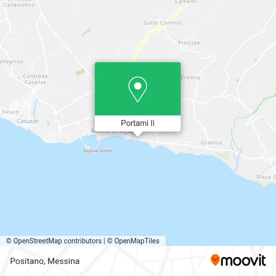Mappa Positano