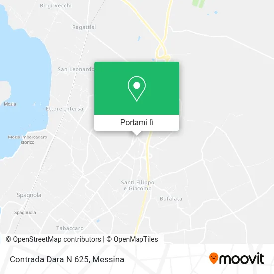 Mappa Contrada Dara N 625