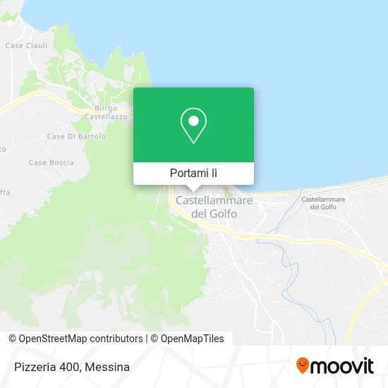 Mappa Pizzeria 400